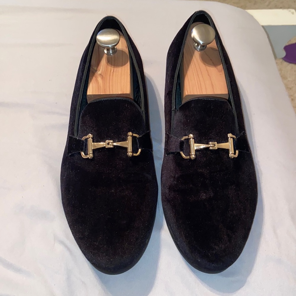 Men’s Steve Madden velvet loafers size 12